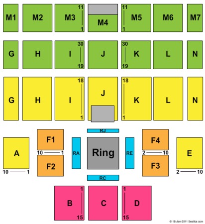 Casino Rama Concert Floor Plan